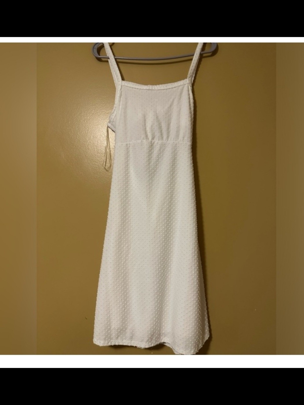 Olivia Rae White Swiss Dot Slip